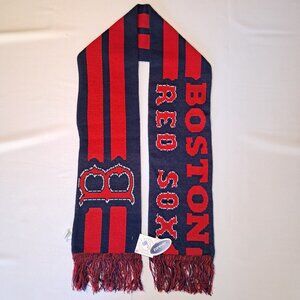 Boston Red Sox Forever Collectibles MLB Baseball Red Blue Scarf